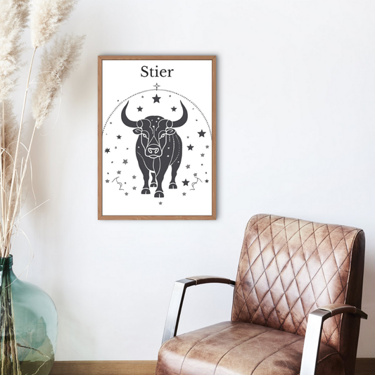 Poster Sternzeichen Stier